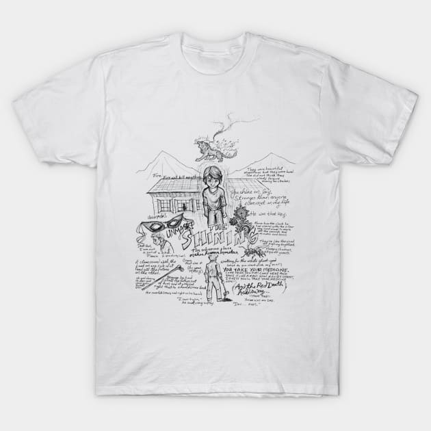 THE SHINING PICTURE BOOK REPORT T-Shirt by The Grand Guignol Horror Store